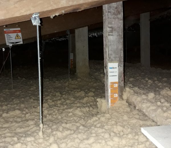 Isolation de comble en laine de bois Anduze