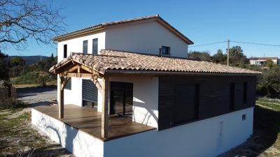 Maison ossature bois gard